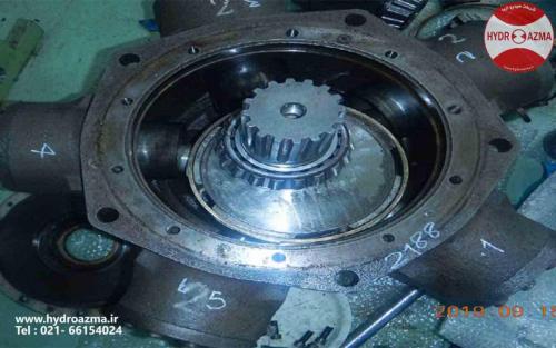 Repair of hydraulic pump, hydraulic motor and hydraulic valve