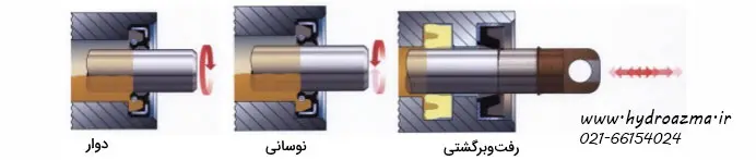 انواع حرکات کاسه نمد
