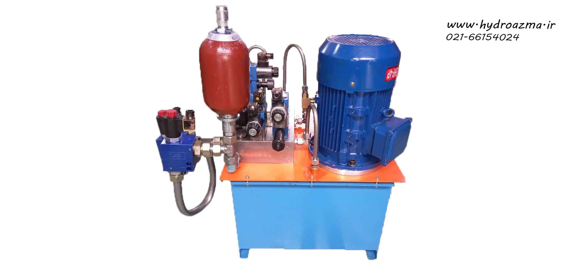 Crusher machine hydraulic unit