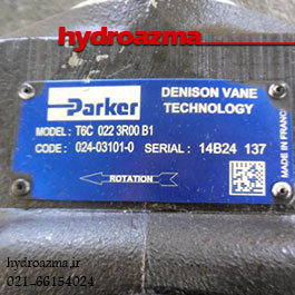 پمپ پره ای هیدرولیک دنیسون پاکر  Parker Denison T6c