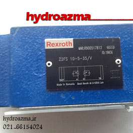 شیر کنترل جریان هیدرولیک رکسروت سری Rexroth Z2FS10